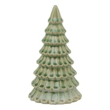 Fir Tree - Ceramic - L10 x W10 x H18 cm - Green