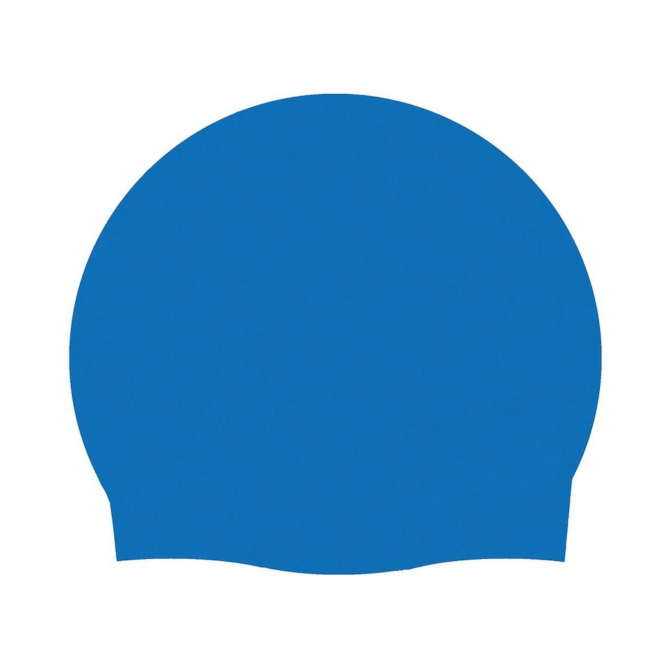 image 1 of Speedo Unisex Adult 3D Silicone Swim Cap - Blue - One Size
