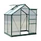 image 6 of Outsunny 6x4ft Walk-In Polycarbonate Greenhouse Plant Grow Galvanized