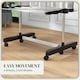 image 7 of HOMCOM 4-Tier Large Clothes Airer Stainless Steel Clothes Drying Rack Black