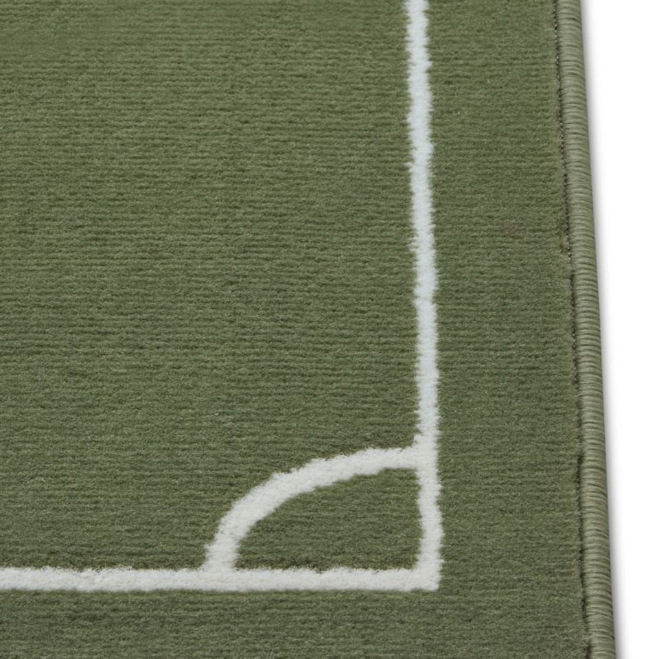 image 1 of The Rugs Short Pile Children Estadio Polypropylene Football Play Floor Rug Runner
