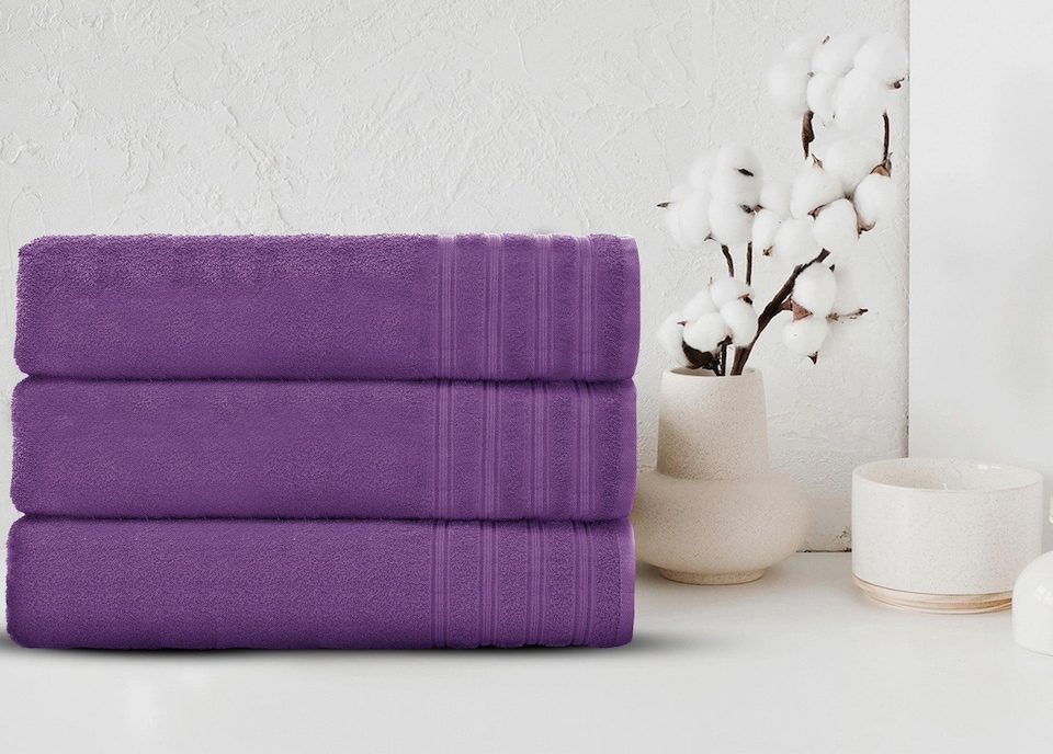 image 1 of Velosso Everyday 100% Cotton Towels 360 GSM