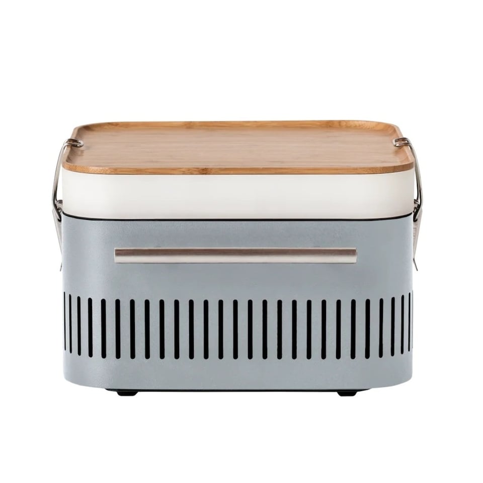 image 1 of Everdure CUBE Portable Charcoal Barbecue | Grey | Stone
