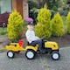 image 8 of HOMCOM Pedal Go Kart Ride on Tractor with Shovel & Rake Four Wheels Child Toy