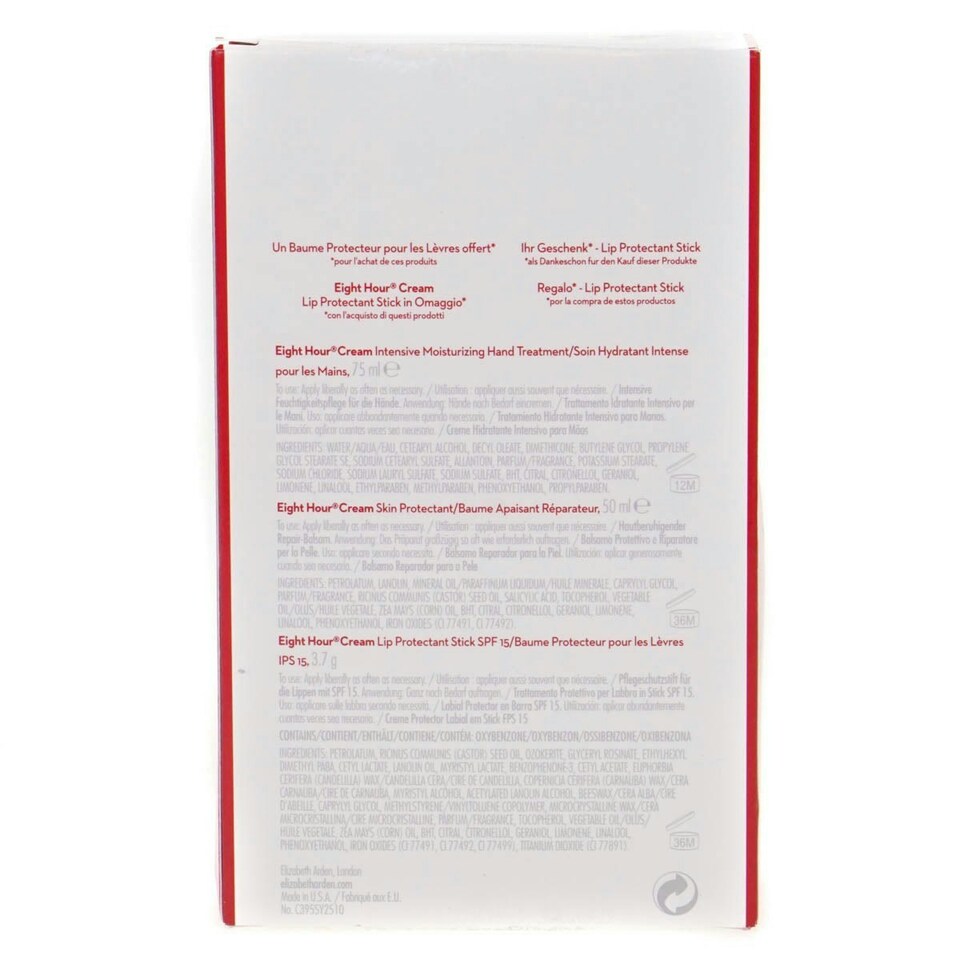 image 1 of Elizabeth Arden 8 Eight Hour Skin Lip Protectant Hand Cream Gift Set