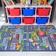 image 2 of KUKOON Play Town Village Roads Kids Rug 140cm x 200cm