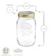 image 3 of Bormioli Rocco Quattro Stagioni Glass Storage Jars - 1 Litre - Pack of 3