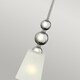 image 3 of Zelda 1 Light Ceiling Mini Pendant Polished Nickel, E27