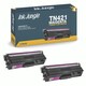 image 4 of 2x Compatible Brother TN421 Magenta Toner Cartridges Pink