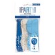 image 2 of Blue Glitz Age 21 Assorted Biodegradable Latex Balloons 30cm / 12 in - Pack of 6