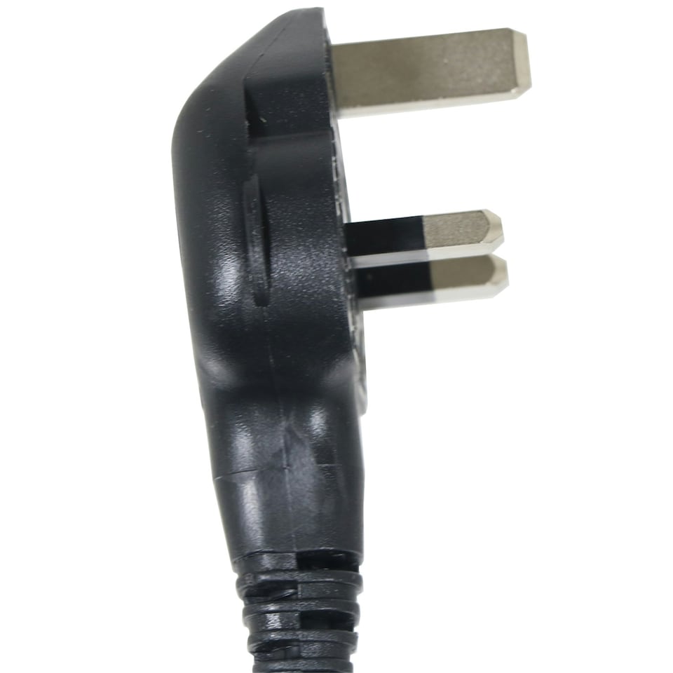 image 1 of SPARES2GO Mains Cable Power Lead & UK Plug compatible with Numatic Vacuum Cleaner (10 Metres, 2 pin)