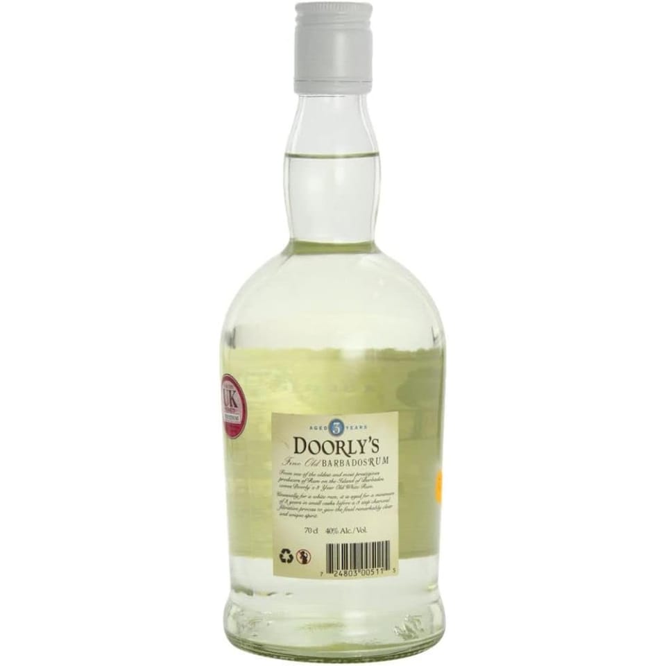image 1 of Foursquare - Doorly's Fine Old Barbados White 3 year old Rum