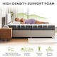 image 5 of Rattantree Folding Floor Mattress Memory Foam Futon Bed Removable Cover,15CM