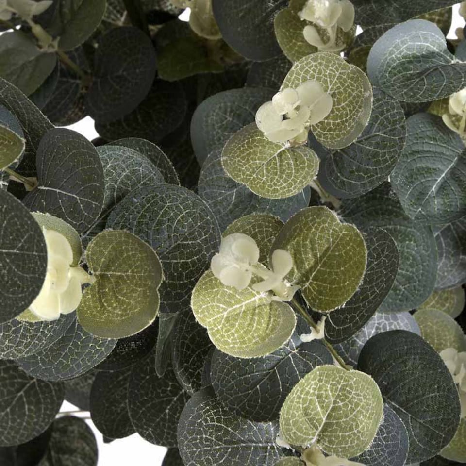 image 1 of Eucalyptus Spray Artificial Plant - Fabric/Plastic - L22 x W13 x H91 cm - Green