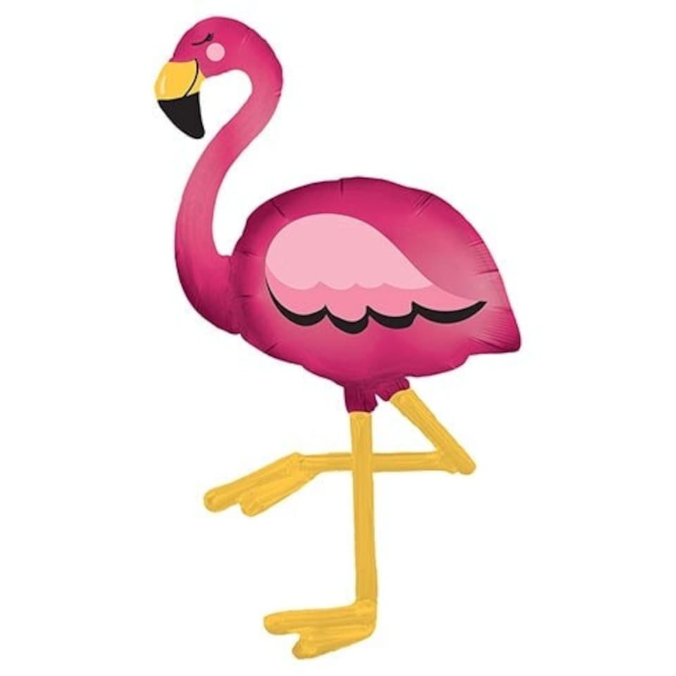 Flamingo Airwalker Foil Balloon 172cm / 68 in