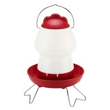 Top Fill Chicken Drinker - Red - One Size