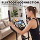 image 3 of SPORTNOW Quiet Magnetic Elliptical Cross Trainer with Bluetooth