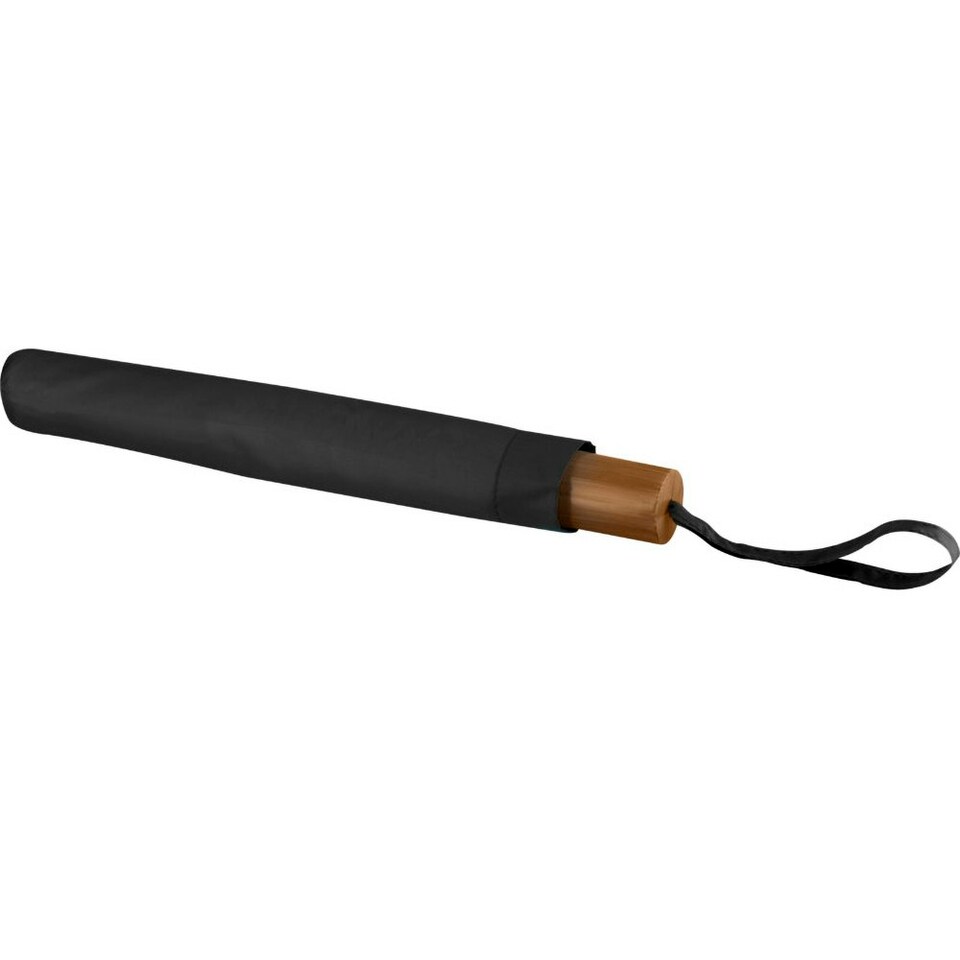 image 1 of Bullet 20 Oho 2-Section Umbrella - Solid Black - 37.5 x 90 cm