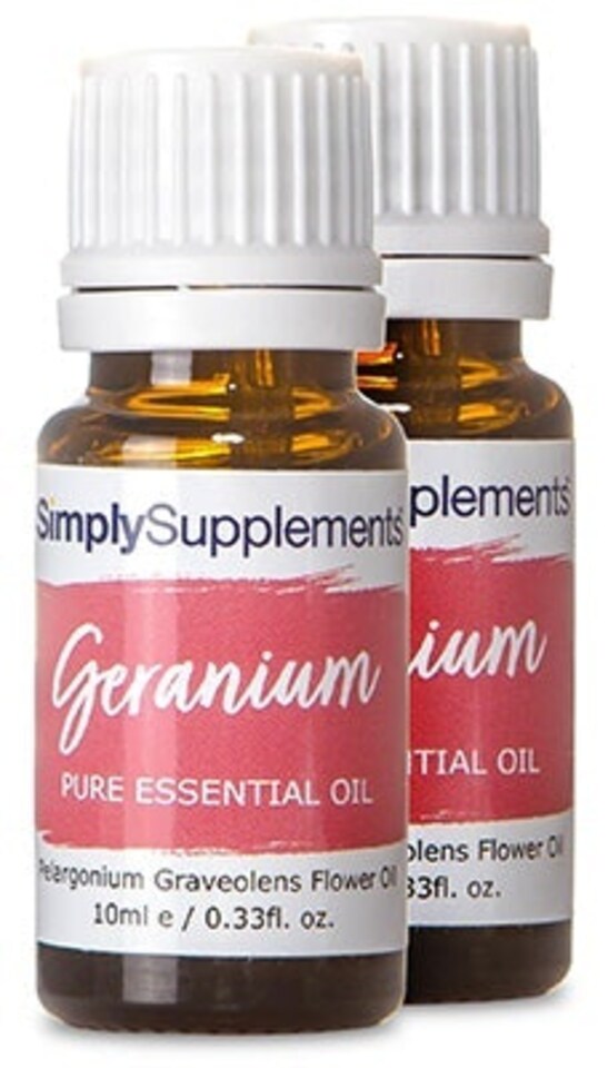 Geranium Essential Oil - 2x10ml bottles