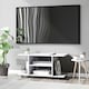 image 2 of HOMCOM Modern TV Stand Entertainment Centre Storage Console Mobile Cabinet