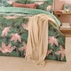image 3 of Wylder Luella Printed Reversible Duvet Cover Set | Green | Green | Super King