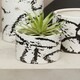 image 3 of Sorrell Black and White Small Planter White