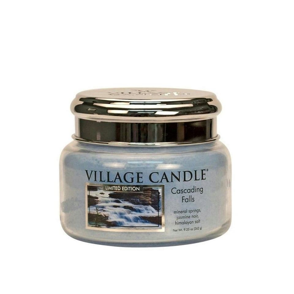 Village Candle Small Jar Cascading Falls 11oz