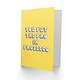 image 2 of You Put The Pro In Prosecco Yellow Woman Her Funny Birthday Card