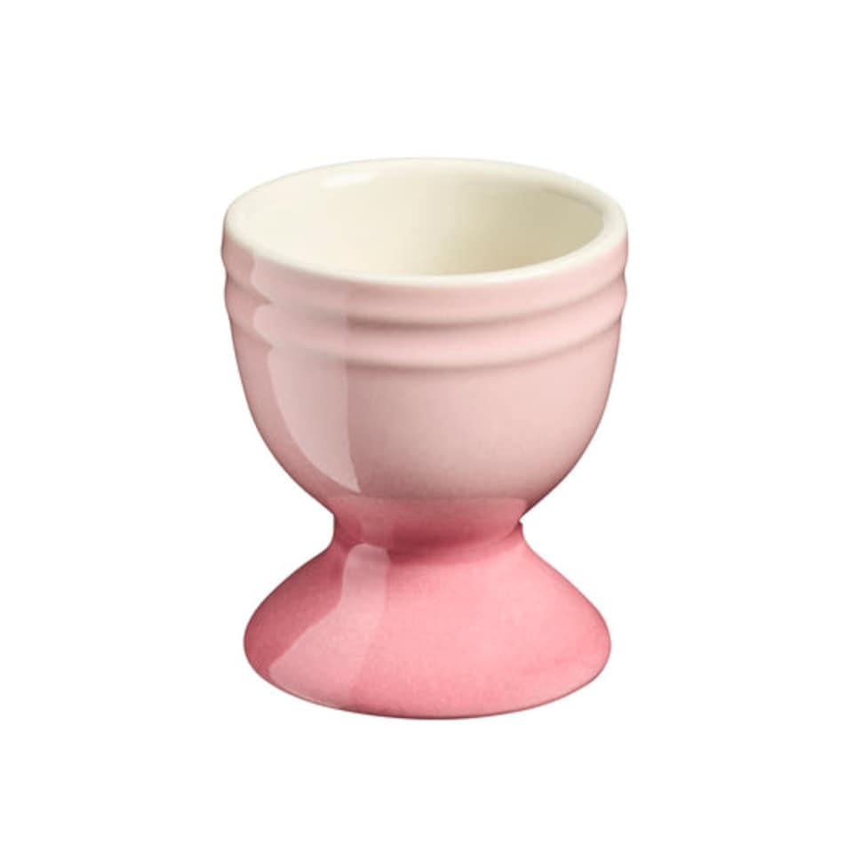 image 1 of Cooks Professional 4 Piece Egg Cup Set - Dishwasher Safe Stoneware | Pink | Pink | 4