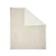 image 1 of BHS Knitted Waffle Throw with Sherpa, Natural Cream | Natural