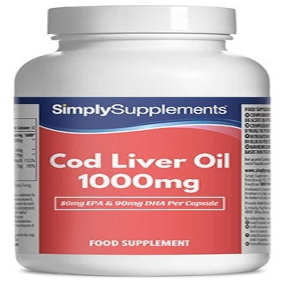 image 1 of Cod Liver Oil 1,000mg - 120 Capsules