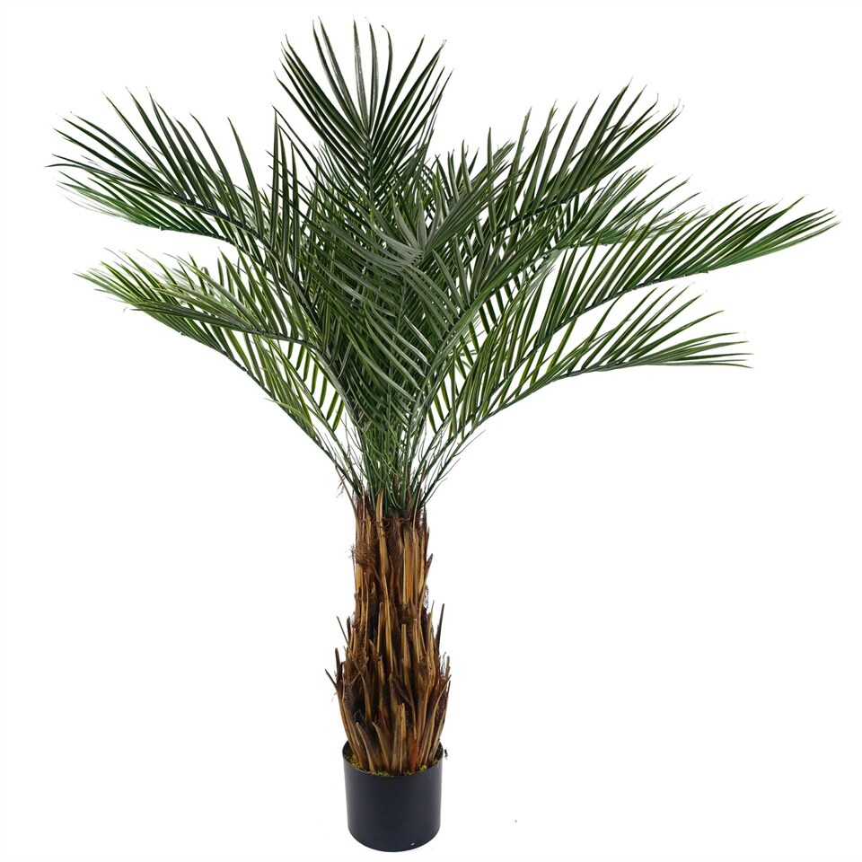 image 1 of Leaf 120cm Cycas Palm Tree UV Resistant Outdoor | Green | 4ft