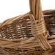 image 4 of Small Childs Country Oval Wicker Shopping Basket Brown | Brown | One Size