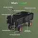 image 5 of VonHaus 230L Festival Cart on Wheels with 500Kg Max Load