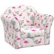 image 6 of AIYAPLAY Kids Armchair Toddler Sofa Chair Bedroom Playroom, Flamingo Blue