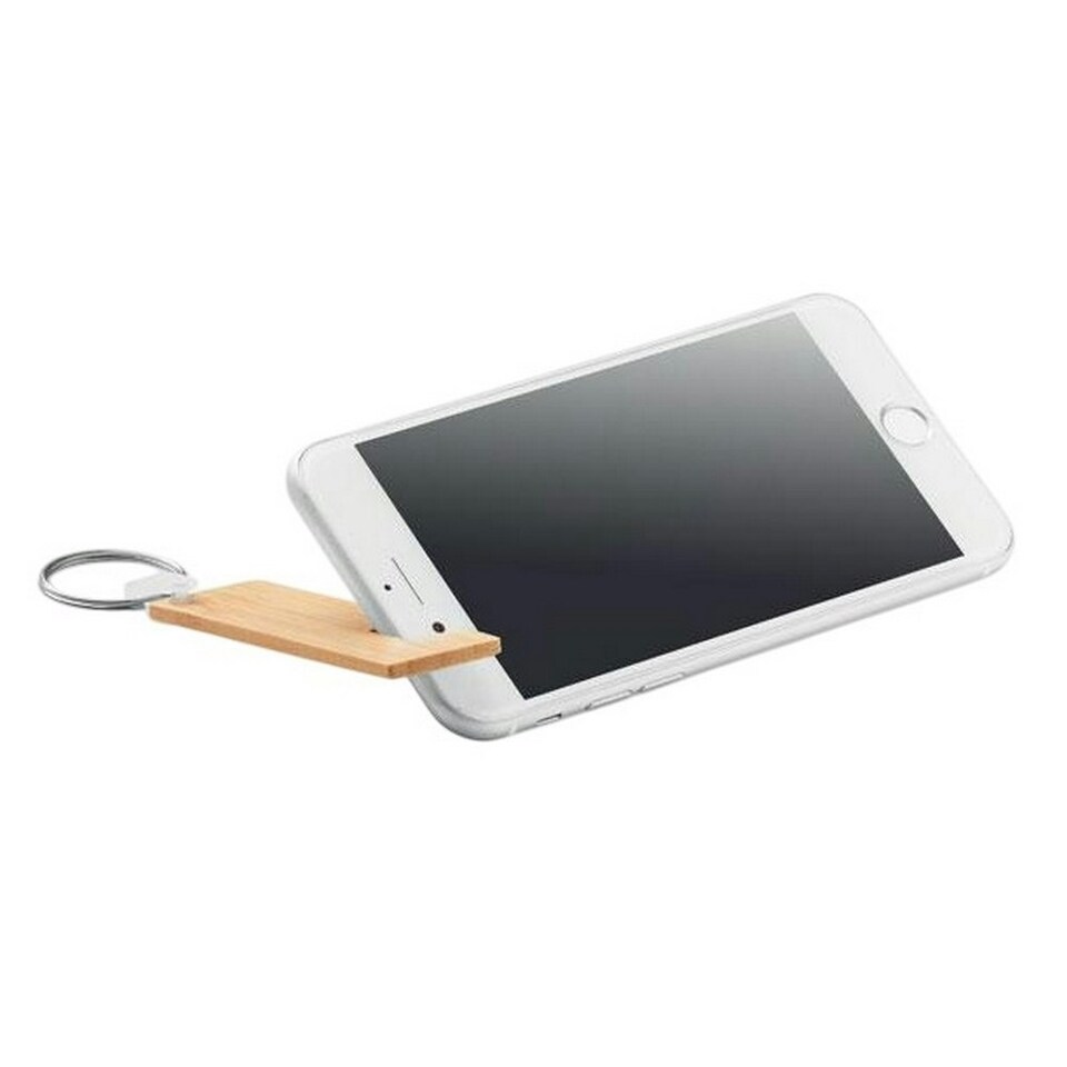 image 1 of MidOcean Gankey Bamboo Keyring Stand - Wood - One Size