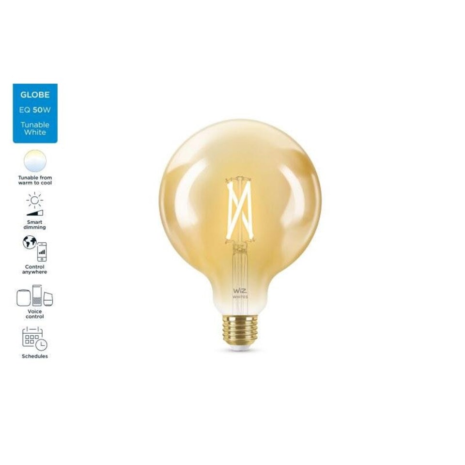 image 1 of WiZ G125 E27 Screw LED Filament Dimmable Lightbulb