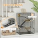 image 5 of PawHut 4-Tier Hamster Cage w/ Deep Tempered Glass Bottom, 60 x 40 x 80cm