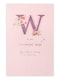 image 1 of W Is For Wife Wonderful Birthday Card