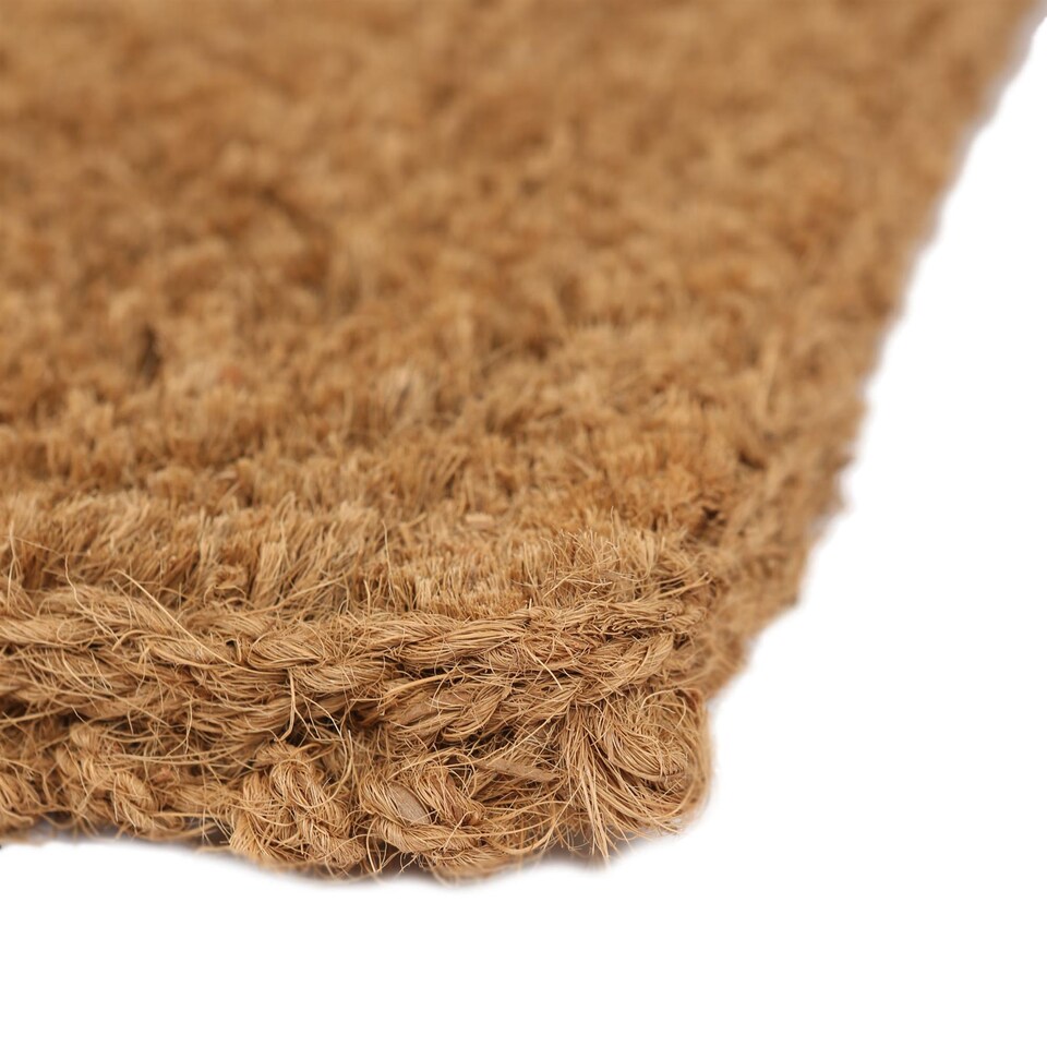 image 1 of Nicola Spring Premium Handmade Coir Door Mat - 120cm x 60cm