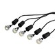 image 1 of Derwent 5 x Deck Garden light with 6m cable and 12V Transformer, IP54