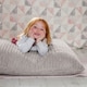 image 2 of rucomfy Jumbo Cord Bean Bag Floor Cushion - Indoor Versatile Seat