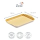 image 2 of Zeal Melamine Mini Tray, Gingham Pattern, 18 x 14 cm, Mustard