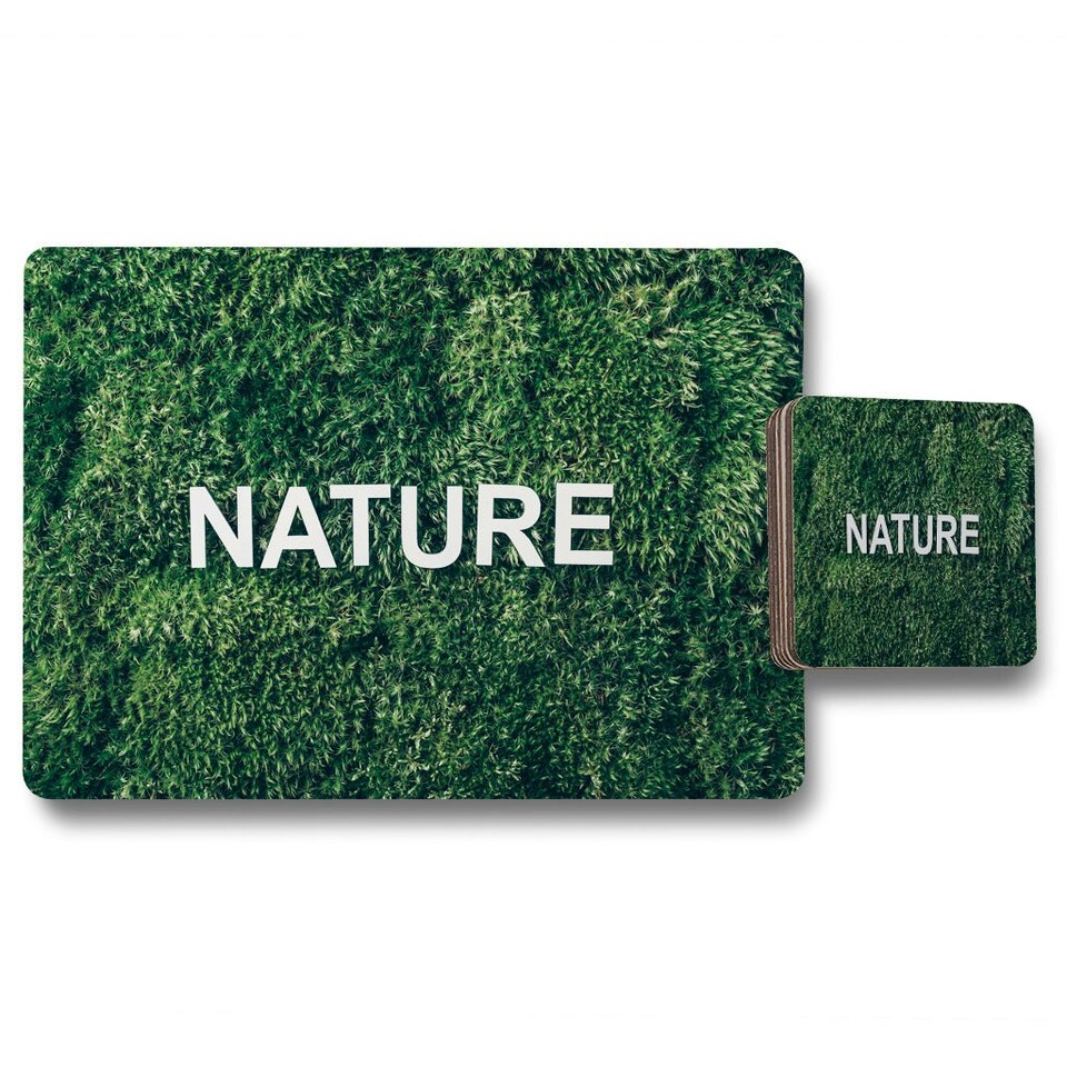 image 1 of Wellness Nature (Placemat & Coaster Set)