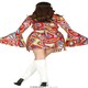 image 2 of Fancy Dress Adult Hippie Women - S