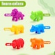 image 2 of Animal Counting Clip Game Colour Sorting Toys Bowl and Tweezers Montessori Toy