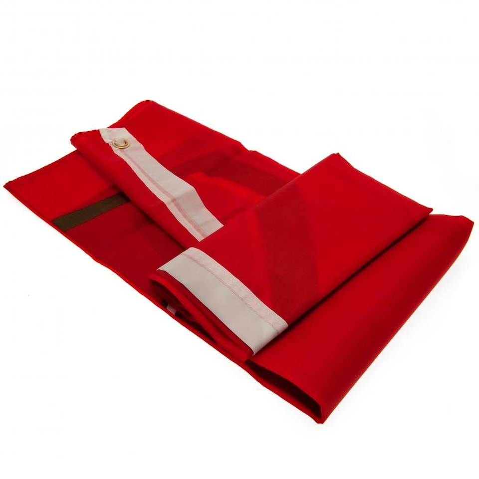 image 1 of Arsenal FC Core Crest Flag - Red - One Size