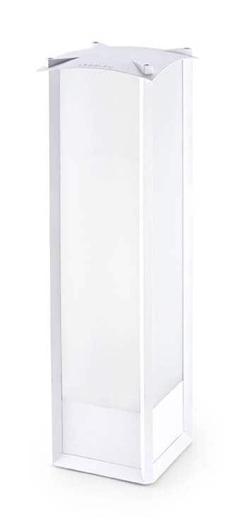 Mark 1 Light Outdoor Tall Bollard Light White IP44 - Special Offer