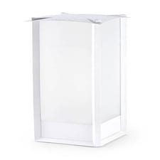 Mark 1 Light Outdoor Tall Bollard Light White IP44 - Special Offer