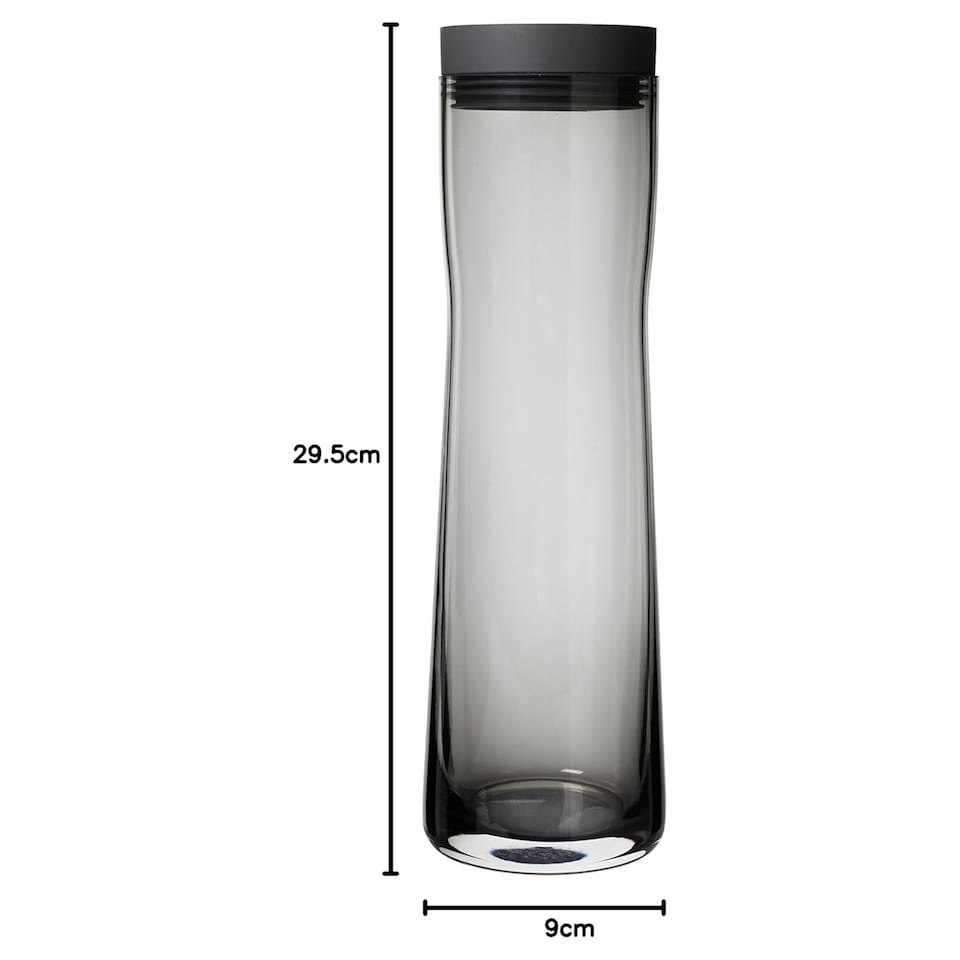 image 1 of Blomus Carafe Splash Water 1000ml - Dark Grey